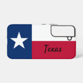 Samsung mobiele telefoonhoes - Texas flag Samsung Galaxy Hoesje (Achterkant horizontaal)