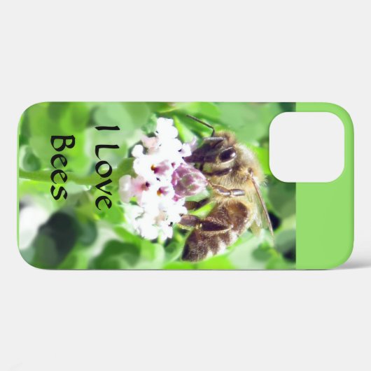 Samsung Phone Case - Honeybee op bloesem (Achterkant (horizontaal))