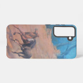 SAMSUNG S21 GALAXY Telefoon Case Samsung Galaxy Hoesje (Achterkant horizontaal)