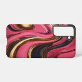 Samsung S21 telefoonhoes in coole kleuren" Galaxy Hoesje (Achterkant horizontaal)