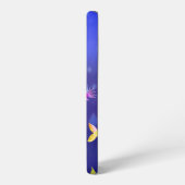 Samsung S22* Hoesje Deep Blue met vis Samsung Galaxy Hoesje (Linkerkant)