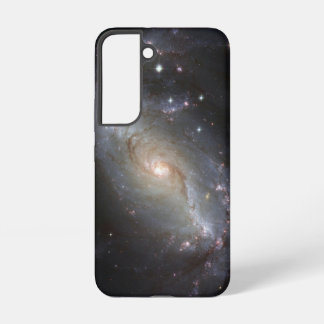 Samsung S22 Hoesjes met Galaxy Swirl Wallpaper Samsung Galaxy Hoesje