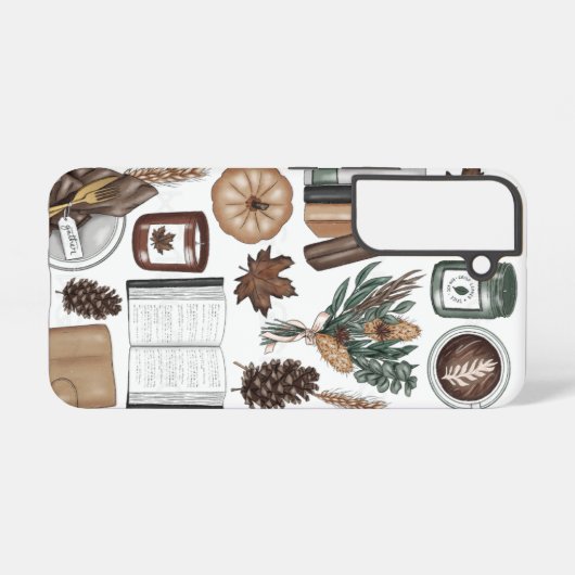 Samsung S22-telefoonbehuizing, esthetisch deksel,  Samsung Galaxy Hoesje (Achterkant horizontaal)