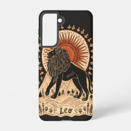 Samsung Telefoonhoesje Leo Celestial Zodiac Art Galaxy Hoesje