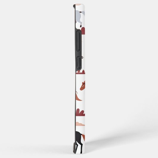 Samsung telefoonhoesje met abstracte afbeeldingen. samsung galaxy hoesje (Rechterkant)