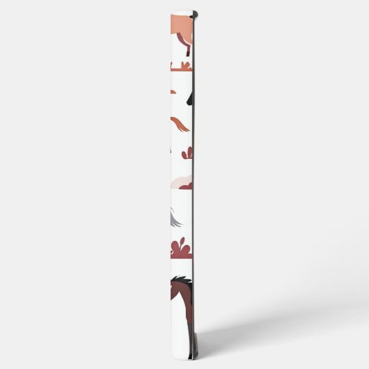 Samsung telefoonhoesje met abstracte afbeeldingen. samsung galaxy hoesje (Linkerkant)