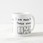 Samu periodieke lijstnaam mok (Voorkant rechts)