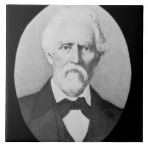 Samuel A. Maverick (1803-70) (foto) Tegeltje