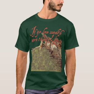 Samuel Adams:  Als je rijkdom meer dan vrijheid li T-shirt