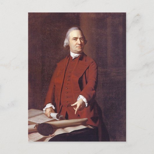 Samuel Adams Briefkaart (Voorkant)