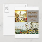 Samuel Adams Briefkaart (Voorkant / Achterkant)