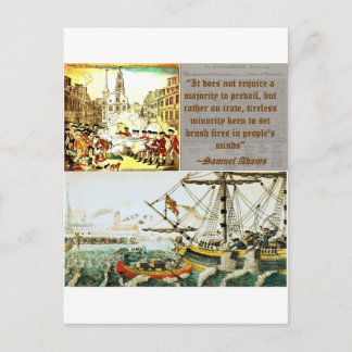 Samuel Adams Briefkaart