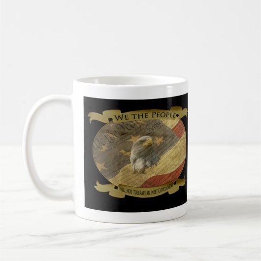 Samuel Adams - Burgerwapenprijsopgave Koffiemok (Links)