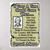 Samuel Adams: ervaren patriotten Poster (Voorkant)