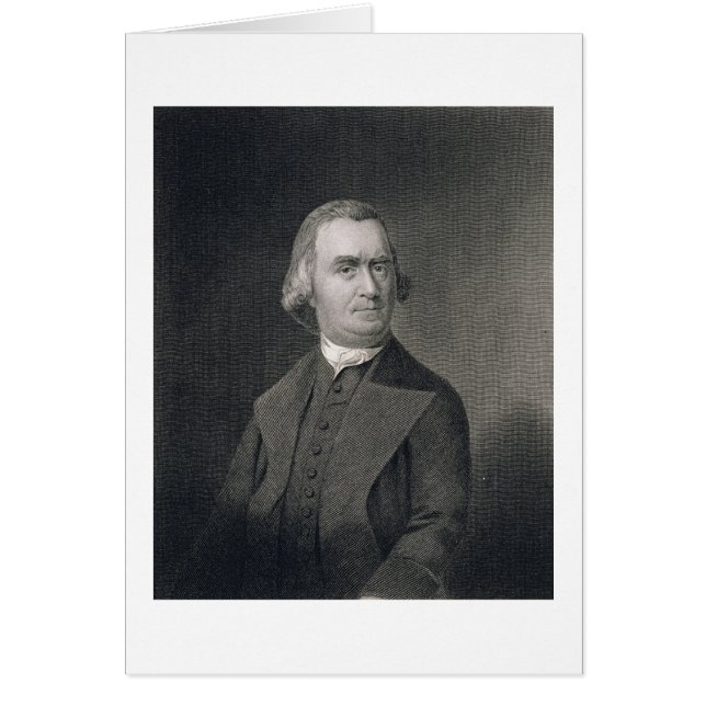 Samuel Adams, gegraveerd door G.F. Storm (fl.c.183 (Voorkant)