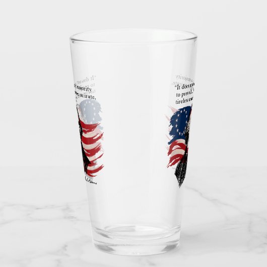 Samuel Adams Glas (Rechts)