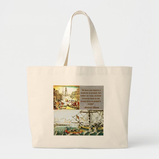 Samuel Adams Grote Tote Bag (Voorkant)