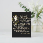 Samuel Adams Quote Briefkaart (Staand voorkant)