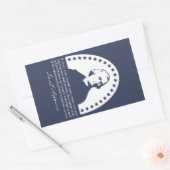 Samuel Adams Quote - Patriottische Stickers (Envelop)