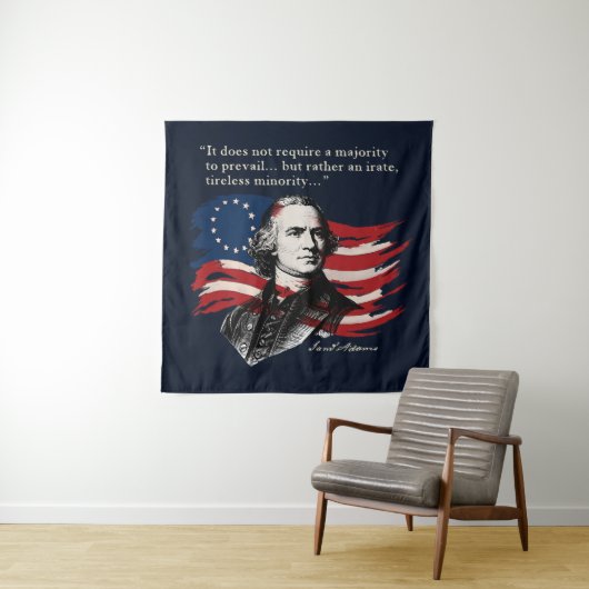 Samuel Adams Wandkleed (In situ)