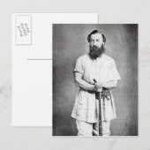 Samuel Baker, 1865 Briefkaart (Voorkant / Achterkant)