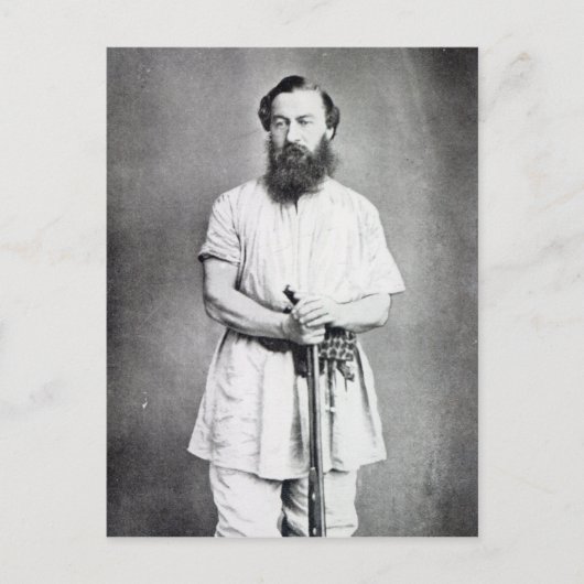 Samuel Baker, 1865 Briefkaart (Voorkant)