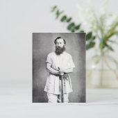 Samuel Baker, 1865 Briefkaart (Staand voorkant)