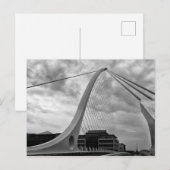Samuel Beckett Bridge Briefkaart (Voorkant / Achterkant)