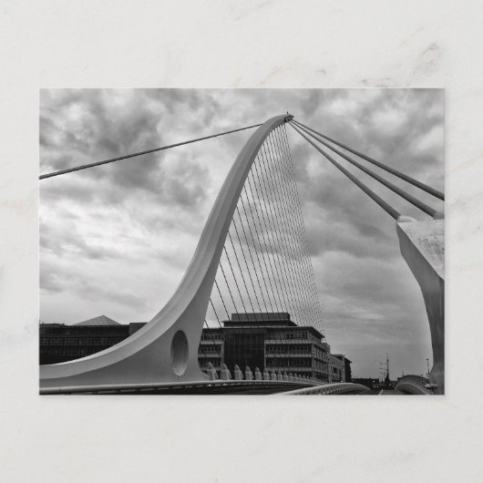 Samuel Beckett Bridge Briefkaart (Voorkant)
