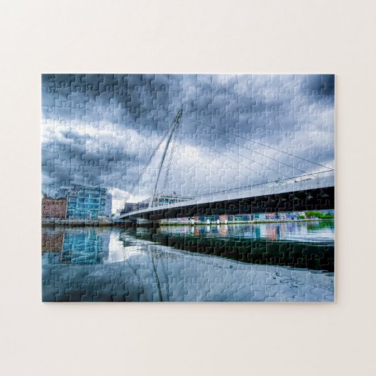 Samuel Beckett Bridge Dublin. Legpuzzel (Horizontaal)