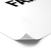 Samuel Beckett citeert poster Zwart-wit (Hoek)