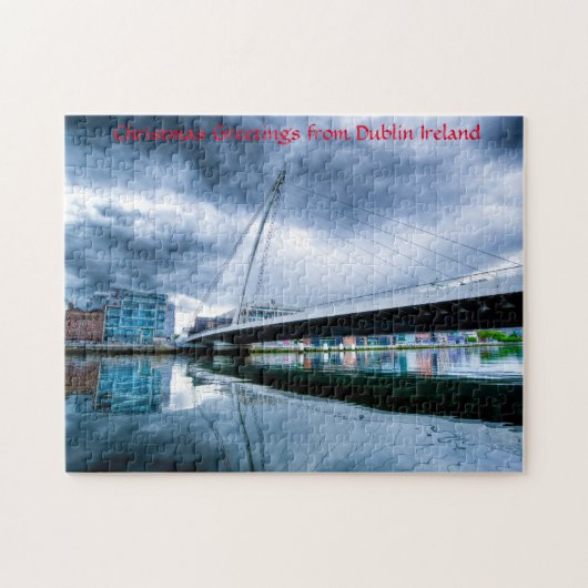 Samuel Beckettbrug Dublin. Legpuzzel (Horizontaal)