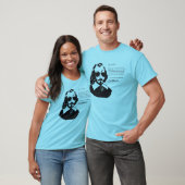 Samuel Champlain Hipster tekst van de toekomst+bri T-shirt (Unisex)