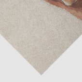 Samuel Colman | Hoofd van een Koe of Ox - 1871 Tissuepapier (Detail)