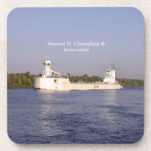 Samuel D. Chamclear & Innovation set van 6 onderze Onderzetter