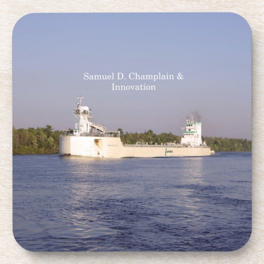 Samuel D. Chamclear & Innovation set van 6 onderze Onderzetter (Voorkant)