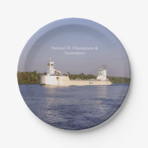 Samuel D. Champlain & Innovatie papieren bord