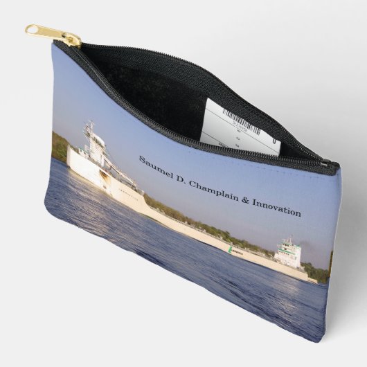 Samuel D. Champlain & Innovatie rits tas (Open)