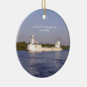 Samuel D. ChamPlain & Innovatie-versiering Keramisch Ornament (Rechts)