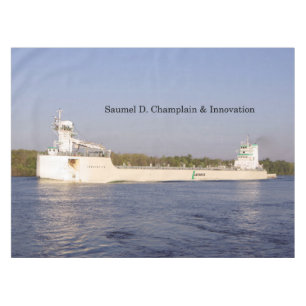 Samuel D. ChamPlain & Innovation table cloth Tafelkleed
