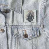 Samuel de ChamPlain 1854 Vierkante Button 5,1 Cm (In situ)