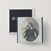 Samuel de ChamPlain 1854 Vierkante Button 5,1 Cm (Voorkant /achterkant)