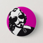 Samuel de Champlain Hipster toekomstige bril Québe Ronde Button 5,7 Cm (Voorkant)