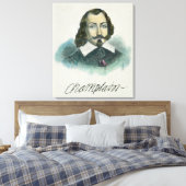 Samuel de Champlatte Canvas Afdruk (Insitu (Slaapkamer))