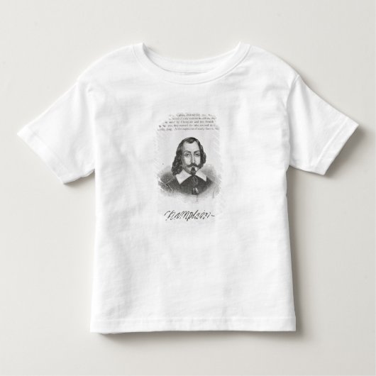 Samuel de Champlatte Kinder Shirts (Voorkant)