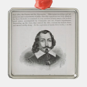 Samuel de Champlatte Metalen Ornament