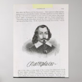Samuel de Champlatte Poster (Voorkant)