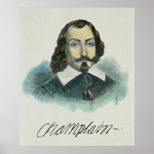 Samuel de Champlatte Poster