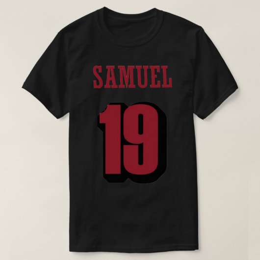 SAMUEL DEEBO 19 T-SHIRT (Design voorkant)