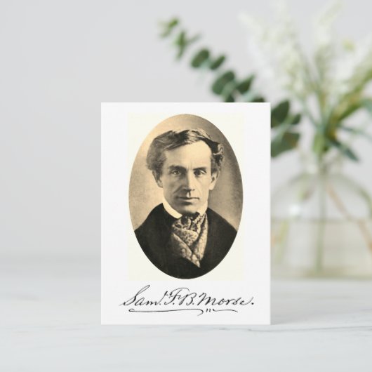 Samuel Finley Breese Morse Briefkaart (Staand voorkant)